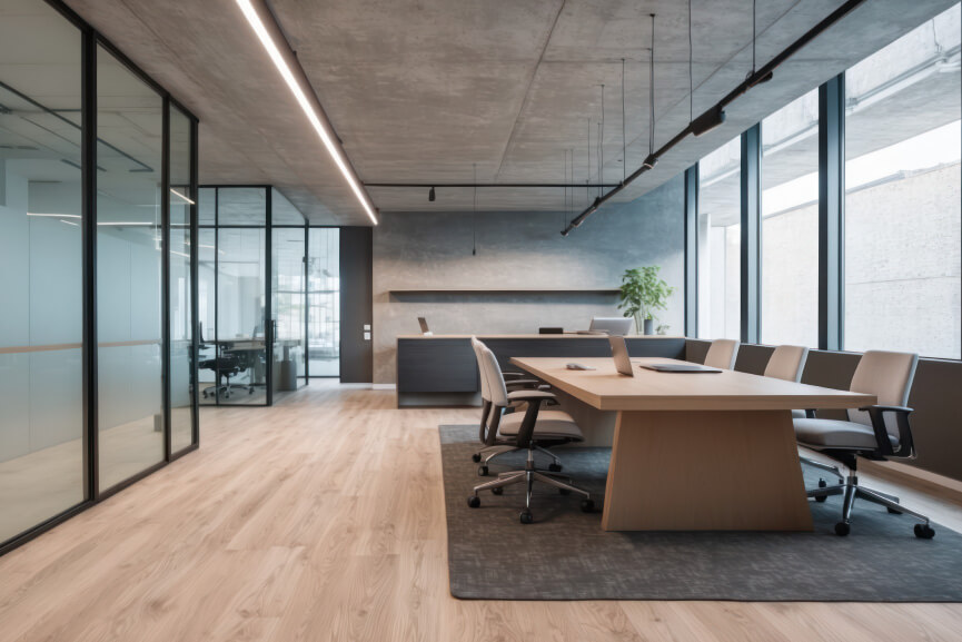 Construcción de<br> Oficinas